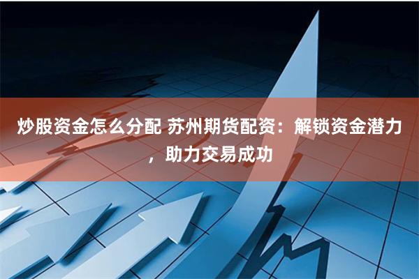 炒股资金怎么分配 苏州期货配资：解锁资金潜力，助力交易成功